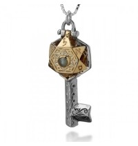 Uriel Key Pendant Kabbalah Jewelry